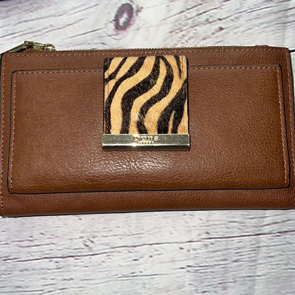 DUNE LONDON CALF HAIR WALLET